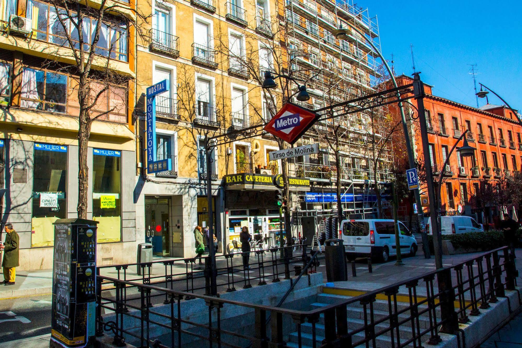 Hostal Montaloya Madrid Ngoại thất bức ảnh